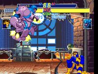 une photo d'Ã©cran de X-Men - Children of the Atom sur Sega Saturn